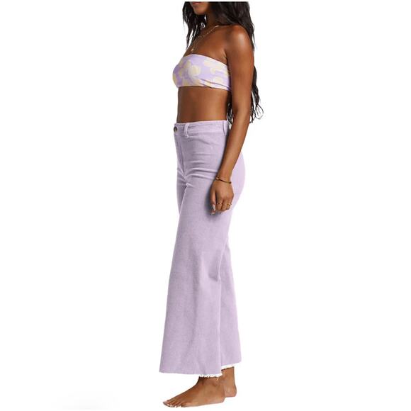 Billabong Women’s Free Fall High Waist Wide Leg Corduroy Pants Tulip Sz 29 *EUC - Picture 6 of 13